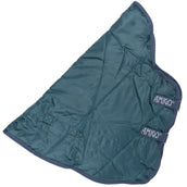 Amigo Couvre-Cou Ripstip Insulator Stable 100g Dynasty Green/Navy/Silver Amigo Couvre-Cou Ripstip Insulator Stable 100g Dynasty Green/Navy/Silver