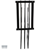 Agradi Horse Râtelier pour Couverture pour 3 Couvertures Metal XH Noir Agradi Horse Râtelier pour Couverture pour 3 Couvertures Metal XH Noir