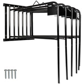 Agradi Horse Râtelier pour Couverture pour 6 Couvertures Metal S Noir Agradi Horse Râtelier pour Couverture pour 6 Couvertures Metal S Noir