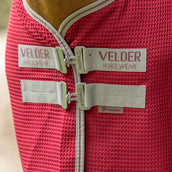 Velder Horsewear Premium Waffle Cooler Rug Mûre Rouge Velder Horsewear Premium Waffle Cooler Rug Mûre Rouge