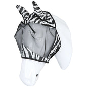 Velder Horsewear Essentials Masque Anti-Mouches Zebra avec Oreilles Noir/Blanc Velder Horsewear Essentials Masque Anti-Mouches Zebra avec Oreilles Noir/Blanc