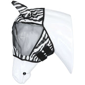 Velder Horsewear Essentials Masque Anti-Mouches Zebra avec Oreilles Noir/Blanc Velder Horsewear Essentials Masque Anti-Mouches Zebra avec Oreilles Noir/Blanc