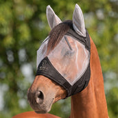 Velder Horsewear Premium Masque Anti-Mouches avec Oreilles Noir Velder Horsewear Premium Masque Anti-Mouches avec Oreilles Noir
