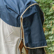 Velder Horsewear Premium Couverture Anti-Mouches Waterproof-Top Navy/Pearl Silver Velder Horsewear Premium Couverture Anti-Mouches Waterproof-Top Navy/Pearl Silver