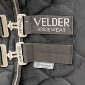 Velder Horsewear Premium Couverture de Concours Satin Glow Black Night Velder Horsewear Premium Couverture de Concours Satin Glow Black Night