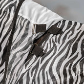 Velder Horsewear Couverture Anti-Mouches avec Couvre-cou Zebra Noir/Blanc Velder Horsewear Couverture Anti-Mouches avec Couvre-cou Zebra Noir/Blanc