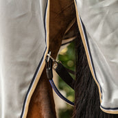 Velder Horsewear Premium Couverture Anti-Mouches Pearl Grey Velder Horsewear Premium Couverture Anti-Mouches Pearl Grey