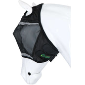 Agradi Horse Masque Anti-Mouches Fine Mesh avec Découpe D'oreille Noir Agradi Horse Masque Anti-Mouches Fine Mesh avec Découpe D'oreille Noir