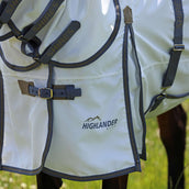 Highlander Plus by Shires Couverture Anti-Eczema Sweet-Itch Combo Blanc/Airforce Highlander Plus by Shires Couverture Anti-Eczema Sweet-Itch Combo Blanc/Airforce