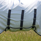 Highlander Plus by Shires Couverture Anti-Eczema Sweet-Itch Combo Blanc/Airforce Highlander Plus by Shires Couverture Anti-Eczema Sweet-Itch Combo Blanc/Airforce