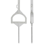 Agradi Power Piquet Avec Étrier 155cm 20 Pièces Blanc Agradi Power Piquet Avec Étrier 155cm 20 Pièces Blanc