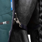WeatherBeeta ComFiTec Plus Dynamic Turnout Detach-A-Neck 100g Forest Green/Navy WeatherBeeta ComFiTec Plus Dynamic Turnout Detach-A-Neck 100g Forest Green/Navy