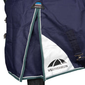 WeatherBeeta ComFiTec Plus Dynamic Turnout Detach-A-Neck 100g Navy/Forest Green WeatherBeeta ComFiTec Plus Dynamic Turnout Detach-A-Neck 100g Navy/Forest Green