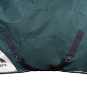 WeatherBeeta ComFiTec Plus Dynamic Turnout High Neck 100g Forest Green/Navy WeatherBeeta ComFiTec Plus Dynamic Turnout High Neck 100g Forest Green/Navy