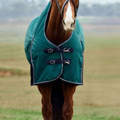 WeatherBeeta ComFiTec Plus Dynamic Turnout High Neck 100g Forest Green/Navy WeatherBeeta ComFiTec Plus Dynamic Turnout High Neck 100g Forest Green/Navy