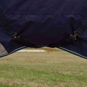 WeatherBeeta ComFiTec Plus Dynamic Turnout High Neck 100g Navy/Forest Green WeatherBeeta ComFiTec Plus Dynamic Turnout High Neck 100g Navy/Forest Green