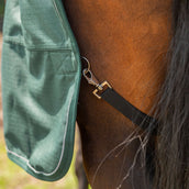 Agradi Horse Couverture d'Extérieur 1200D 300gr Bande Réfléchissante Vert Agradi Horse Couverture d'Extérieur 1200D 300gr Bande Réfléchissante Vert