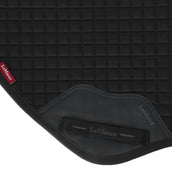 LeMieux Tapis de Selle Cotton Square Close Contact Noir LeMieux Tapis de Selle Cotton Square Close Contact Noir