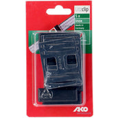 Ako Connecteur clip Ruban Litzclip Acier Inoxydable 5 Pièces Ako Connecteur clip Ruban Litzclip Acier Inoxydable 5 Pièces