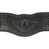 HORKA Sangle de Dressage Cuir Noir/Argent HORKA Sangle de Dressage Cuir Noir/Argent