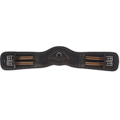 HORKA Sangle de Dressage Cuir Marron/Argent HORKA Sangle de Dressage Cuir Marron/Argent