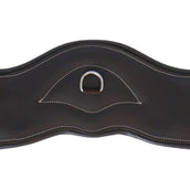 HORKA Sangle de Dressage Cuir Marron/Argent HORKA Sangle de Dressage Cuir Marron/Argent