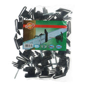Ako Isolateurs de Ruban Euro jusqu'à 40mm 25 Pièces Ako Isolateurs de Ruban Euro jusqu'à 40mm 25 Pièces