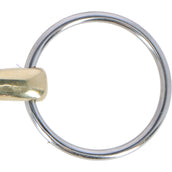 HORKA Mors de Filet Brisure 18mm Latation doré HORKA Mors de Filet Brisure 18mm Latation doré