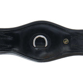 BR Sangle de Dressage Durham 2 Côtés Élastique Noir/Argent BR Sangle de Dressage Durham 2 Côtés Élastique Noir/Argent