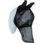 Agradi Horse Masque Anti-Mouches Fine Mesh avec Oreilles et Nez Noir Agradi Horse Masque Anti-Mouches Fine Mesh avec Oreilles et Nez Noir