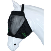 Agradi Horse Masque Anti-Mouches Fine Mesh sans Oreilles Noir Agradi Horse Masque Anti-Mouches Fine Mesh sans Oreilles Noir