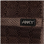 ANKY Tapis de Selle Check Velvet XB25003 Dressage Deep Taupe ANKY Tapis de Selle Check Velvet XB25003 Dressage Deep Taupe