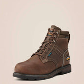 Ariat Chaussures d’extérieur Groundbreaker Lace Steel Toe Waterproof Hommes Marron foncé Ariat Chaussures d’extérieur Groundbreaker Lace Steel Toe Waterproof Hommes Marron foncé