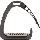Acavallo Étriers Arena AluPRO Junior Charbon de bois/Noir Acavallo Étriers Arena AluPRO Junior Charbon de bois/Noir