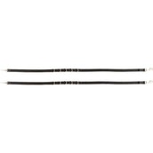 BR Rênes Fixes sans Élastique Noir BR Rênes Fixes sans Élastique Noir