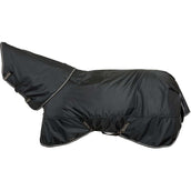 Back on Track Couverture d'Extérieur Obsidian 300g avec Couvre-cou Amovible Noir Back on Track Couverture d'Extérieur Obsidian 300g avec Couvre-cou Amovible Noir