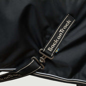 Back on Track Couverture d'Extérieur Obsidian 300g avec Couvre-cou Amovible Noir Back on Track Couverture d'Extérieur Obsidian 300g avec Couvre-cou Amovible Noir
