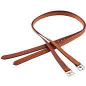 BR Étrivières Cuir Nylon Soft Acier Inoxydables Boucles Tabac BR Étrivières Cuir Nylon Soft Acier Inoxydables Boucles Tabac