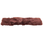 BR Housse de Sangle Dressage Peau de Mouton Marron BR Housse de Sangle Dressage Peau de Mouton Marron