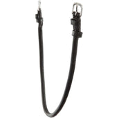 BR Sous-Gorge Rond Cousu avec 2 Boucles Rondes Noir/Argent BR Sous-Gorge Rond Cousu avec 2 Boucles Rondes Noir/Argent
