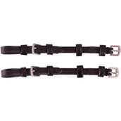 Premiere Montants 10mm Boucle acier inoxydable paire Noir Premiere Montants 10mm Boucle acier inoxydable paire Noir