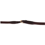 BR Rênes Linge 19mm Blind/Boucle Ronde Marron/or BR Rênes Linge 19mm Blind/Boucle Ronde Marron/or