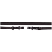 BR Rênes Eventa Pro Grip 16mm Blind Noir/Argent BR Rênes Eventa Pro Grip 16mm Blind Noir/Argent