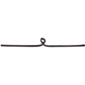 BR Rênes de Dressage Cuir Fermé 13mm Blind Noir BR Rênes de Dressage Cuir Fermé 13mm Blind Noir