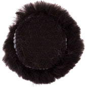 BR Protège-Naseaux Peau de mouton Mex avec Velcro Noir BR Protège-Naseaux Peau de mouton Mex avec Velcro Noir