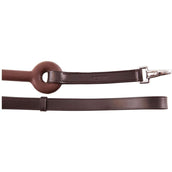 Premiere Rênes Fixes avec Longs Caoutchoucs Marron Premiere Rênes Fixes avec Longs Caoutchoucs Marron