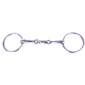 BR Mors de Filet Poney Massif 14mm Double Brisure RVS BR Mors de Filet Poney Massif 14mm Double Brisure RVS