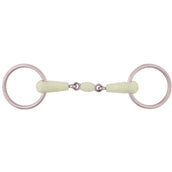 BR Mors de Filet Apple Mouth 18mm Double RVS BR Mors de Filet Apple Mouth 18mm Double RVS