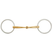 BR Mors de Filet Caoutchouc Soft Contact Courbé 14mm BR Mors de Filet Caoutchouc Soft Contact Courbé 14mm
