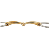 BR Mors de Filet Caoutchouc Soft Contact Courbé 14mm BR Mors de Filet Caoutchouc Soft Contact Courbé 14mm